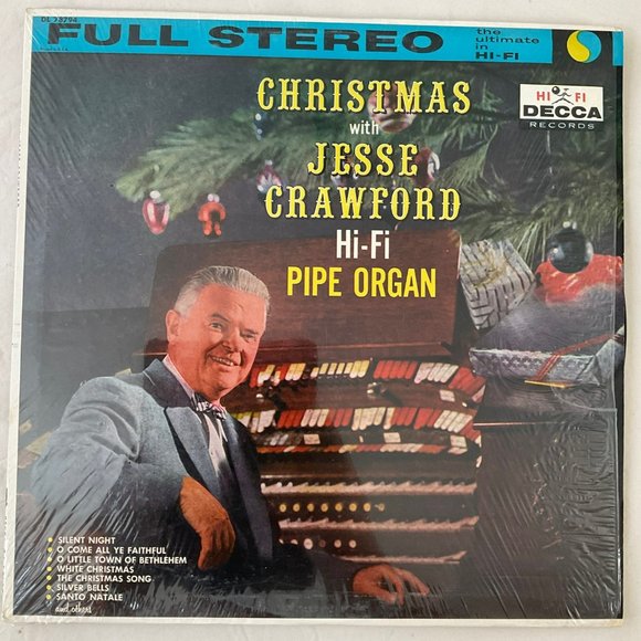 Decca Records Other - Jesse Crawford: Christmas Vintage Vinyl Record